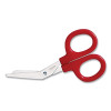 Medi-First Plus 70601 Angle Scissors, 4-1/2 in, Red