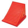 Checkers UC1500-6 Utility Wheel Chock 11.5 Inch x 9 Inch x 8.5 Inch 32 Inch to 46 Inch Tire Orange