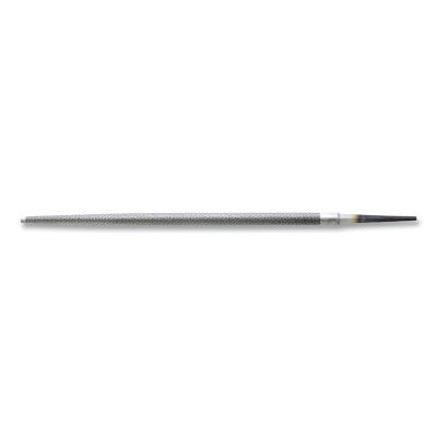 Crescent/Nicholson 11526NN Round Bastard-Cut File, 4 in, Single Cut