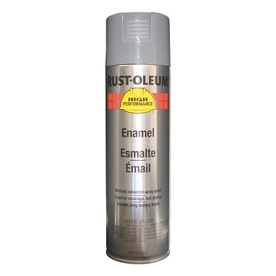 Rust-Oleum V2187838 High Performance V2100 System Enamel Aerosol, 15 oz Can, Dark Machinery Gray, Gloss