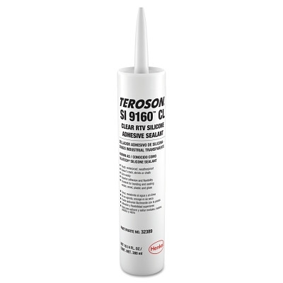 Loctite 475372 Silatech Clear RTV Silicone Adhesive Sealant, 300 mL Cartridge, Clear