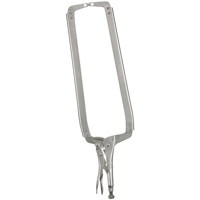 Irwin VISE-GRIP 275 The Original Locking C-Clamp with Regular Tips, 24 in L, 10 in Max, 15-1/2 in Throat D