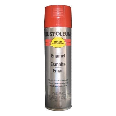 Rust-Oleum V2164838 High Performance V2100 System Enamel Aerosol, 15 oz Can, Bright Red, Gloss