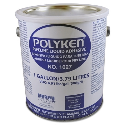 Polyken 1086265 Pipeline Primer, 1 gal Can, Black