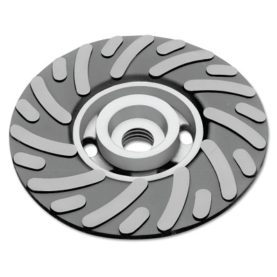Spiralcool F42558SB Backing Pad, 4-1/2 dia, 5/8 in Arbor Hole