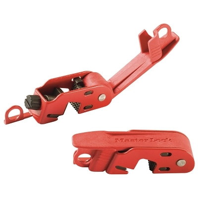 Master Lock 493B Grip Tight Circuit Breaker Lockout, 120/277 V, 3/4 in W x 3 in L