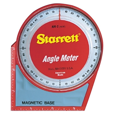 L.S. Starrett 36080 Angle Meter, Magnetic, 0 to 90 degree