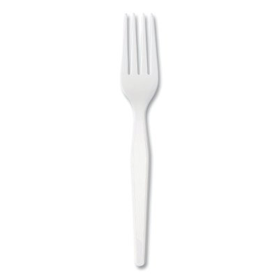 Dixie FH217 FH217 Plastic Heavyweight Fork, White, Plastic