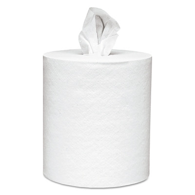 Scott Essential Center-Flow Center Pull Paper Towel Roll White 700 Sheets per Roll Case of 6