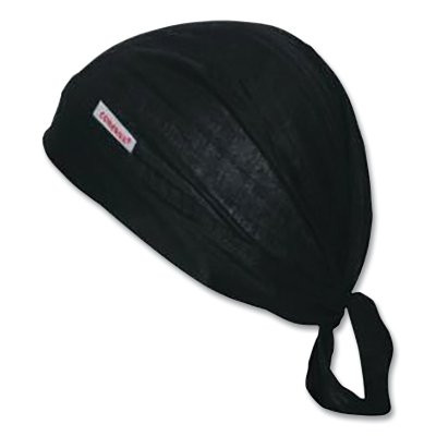 Comeaux Caps 7000BLACK Style 7000 Welder Doo Rag, One Size, Black