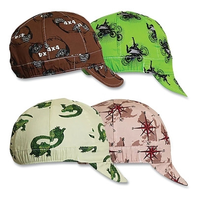 LAPCO CFA Low Crown Welding Cap, One Size, Assorted Prints, 6-Panel