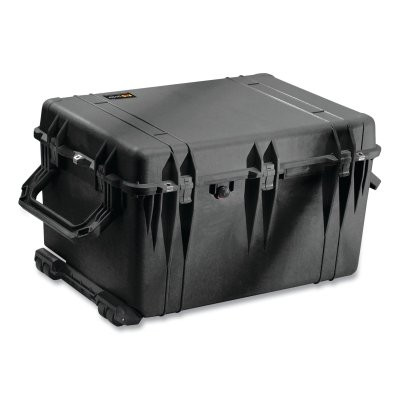 Pelican 1660-020-110 Protector Case, 5.66 ft, 31.59 in L x 22.99 in W x 19.48 D, Black, with Foam