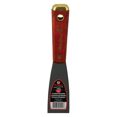 Red Devil 4104 4100 Professional Series Wall Scraper/Spackling Knife, 1-1/2 in Wide, Flexible Blade