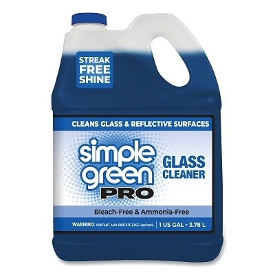 Simple Green 1110100401128 Pro Glass Cleaner, 1 gal, Jug