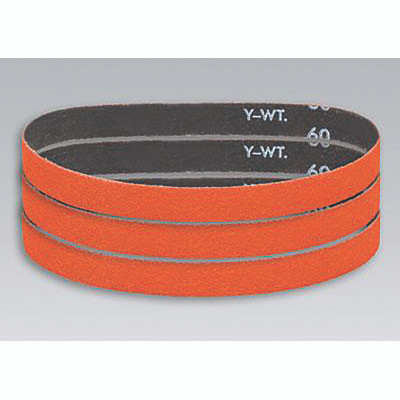 Dynabrade 82521 DynaCut Ceramic (CER) Narrow Abrasive Belt, 1/4 in W x 12 in L, 40 Grit