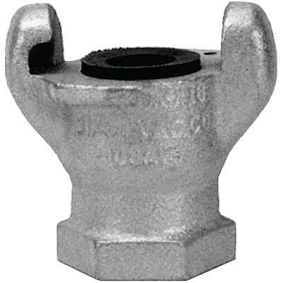Dixon Valve AM13 Air King 2-Lug NPT End, 1 in (NPT) F, 1-5/8 in dia x 2-1/2 in W x 2-1/16 in H, Iron