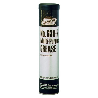 Lubriplate L0072098 630 Series Multi-Purpose Grease, 2, 14.5 oz, Cartridge,  NLGI Grade 2