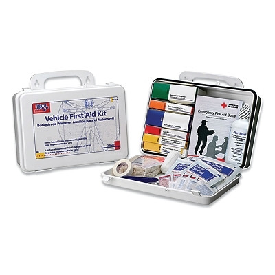 First Aid Only 220O 25 Person Vehicle First Aid Kit, Plastic Case
