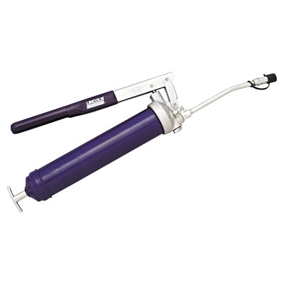 Lincoln Industrial 1148 Lever Type Heavy-Duty Grease Guns, 14.5 oz Cartridge, 6 in Ext/Coupler