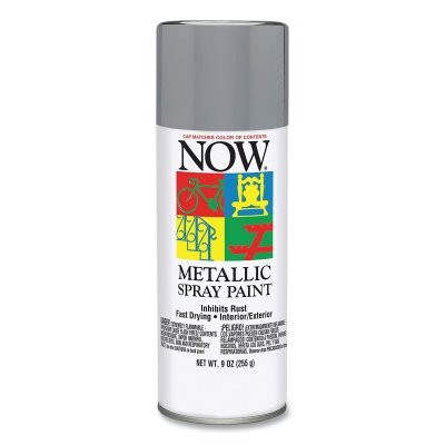 Krylon I21218007 NOW Spray Paint, 9 oz, Aerosol Can, Gray, Primer