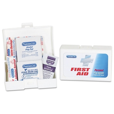 First Aid Only 38000 Personal First Aid Kit, 38 Pieces, Plastic Case