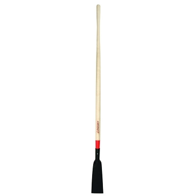 RAZOR-BACK 81104 Scraper/Chopper, 9 in L x 4 in W Blade, 54 in Wood Handle, Stiff Blade