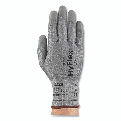 HyFlex 163837 11-727 Cut Resistant Glove, Size 7, Grey
