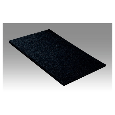 Scotch-Brite 7000121092 6448 Light Duty Hand Pads, Silicon Carbide, Dark Gray