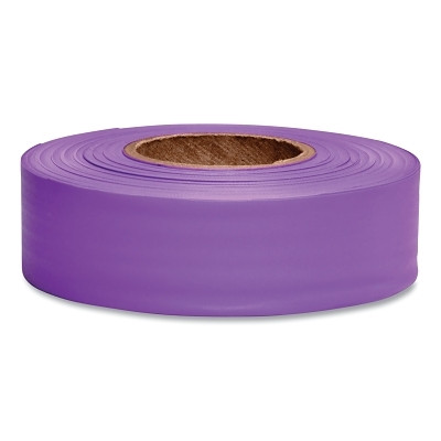 Presco TFPP Taffeta Flagging Tape, 1-3/16 in x 300 ft, Purple