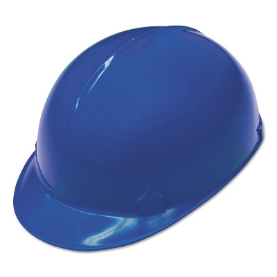 Jackson Safety 14813 BC 100 Bump Cap, 4-Point Pinlock, Front Brim, Blue, Face Shield Attachment Sold Separately