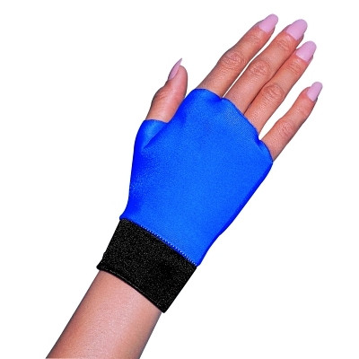 OccuNomix 450N5L Occumitts 450N Therapeutic Wrist Support, Large, Nylon/Spandex, Unlined