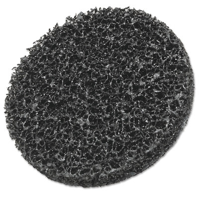 Scotch-Brite 7000046009 Roloc Coating Removal Disc, 3 in,TR, Extra Coarse, Silicon Carbide, 15000 rpm, Black
