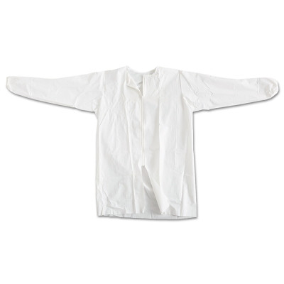 DuPont ProClean PC271S-3X-0B ProClean Frock with Zipper, 3X-Large, White