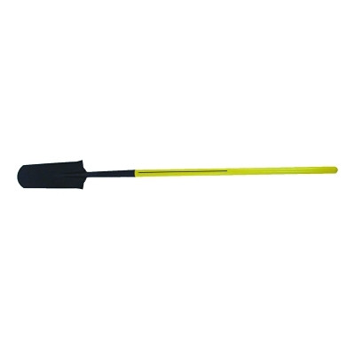 Nupla 72-091 Ergo Drain Spade 14 In Hollow Back Blue 48 In Handle