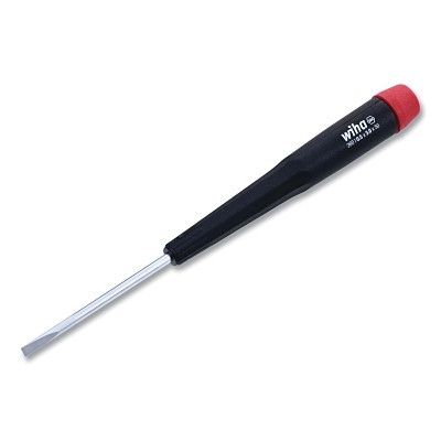 Wiha Tools 26030 Precision Slotted Screwdriver, 1/8 in Tip, 5.7 in OAL