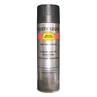 Rust-Oleum V2176838 High Performance V2100 System High Heat Coating Aerosols, 15 oz, Black