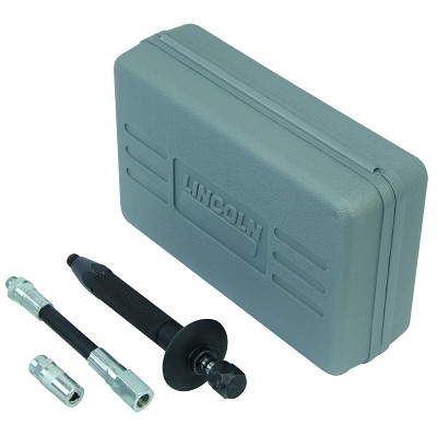 Lincoln Industrial 5805 Impact Fitting Cleaners, Includes Cylider, Shield, Hose, Coupler, Case