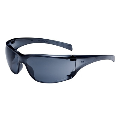 3M 7000030050 Virtua AP Protective Eyewear, Gray Lens, Anti-Scratch, Gray Frame, Plastic Frame
