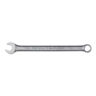 Proto J1214ASD TorquePlus Combination Wrench, 7/16 in Opening, 7 in OAL, 12-point, SAE, Satin