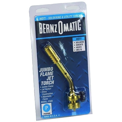 BernzOmatic 361473 Jumbo Flame Torch, JT680, Soldering; Heating, Propane