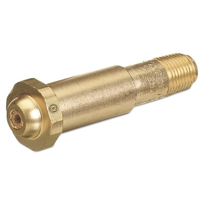 Western Enterprises 6804SF Regulator Nipples, 5,500 psig, Brass, 1/4" NPT, CGA-680/CGA-695/CGA-702/CGA-703