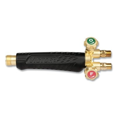 Victor 0382-0355 WH411 400 Series Heavy Duty Torch Handle, for B Tank, All Fuel Gas, 9/16 in-18 Connection