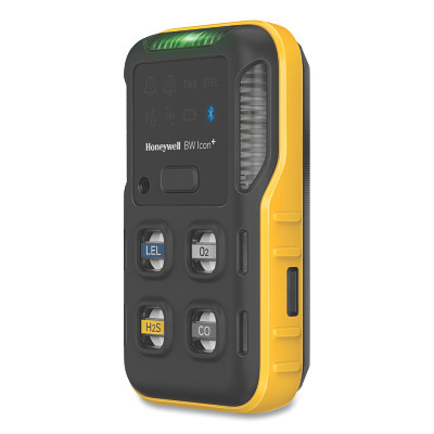 BW Technologies / Honeywell Analytics CP-I-W5X1H1M1-Y-00 BW Icon Portable Multiple-Gas Detector, Combustible Gas/ Carbon Monoxide/ Hydrogen Sulfide/ Oxygen, Infrared, Yellow