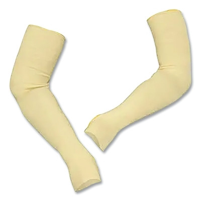 Tillman 9824 Cut Resistant Sleeves, 9824, 24 in L, Thumb Slot, Yellow