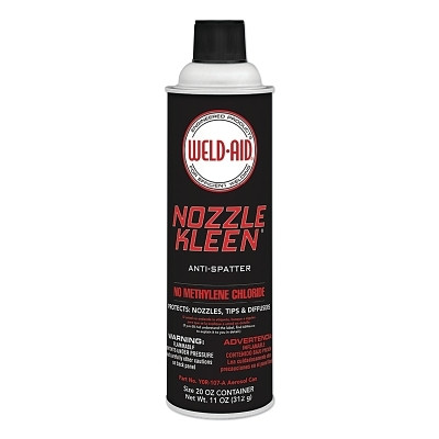 Weld-Aid YOR107A NOZZLE-KLEEN York 107A Anti-Spatter, 20 oz Aerosol Can, 11 oz, Colorless to Amber
