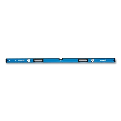 Empire Level E7572 True Blue Non-Magnetic Box Levels, 72 in, 3 Vials, Aluminum