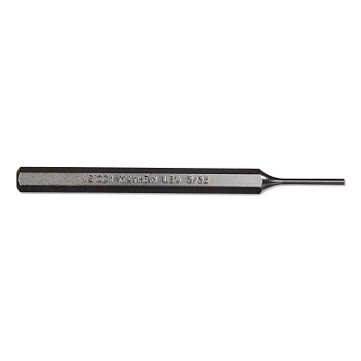 Mayhew Tools 21001 Pin Punches, 4-1/2 in, 3/32 in tip, Alloy Steel, Full Finish