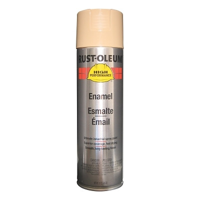 Rust-Oleum V2171838 High Performance V2100 System Enamel Spray Paint, 15 oz, Tan, Gloss Finish