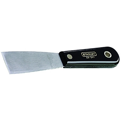 Stanley 28240 Nylon Handle Putty Knife, 1-1/4 in W, Flexible Blade