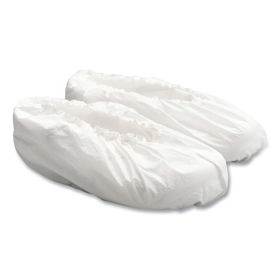 Kimtech 55586 Unitrax Pro Shoe Cover, X-Large, Poly-Film Laminated, White